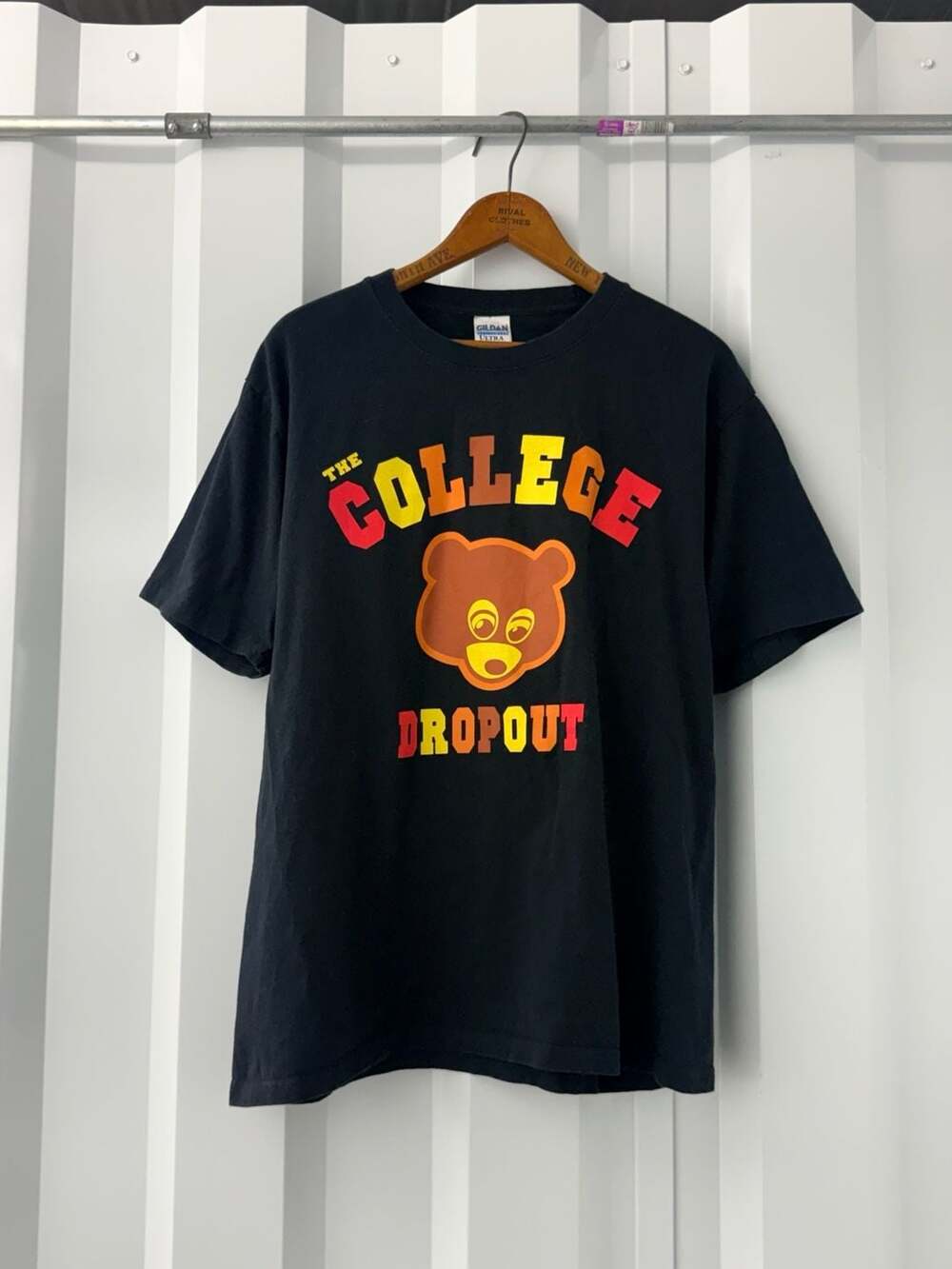 Vintage Kanye West The Truth Tour 2004 The College Dropout T-Shirt Black Medium
